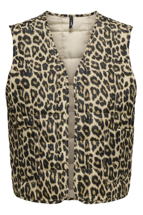 Only onlannabell quilted leo waistcoat o